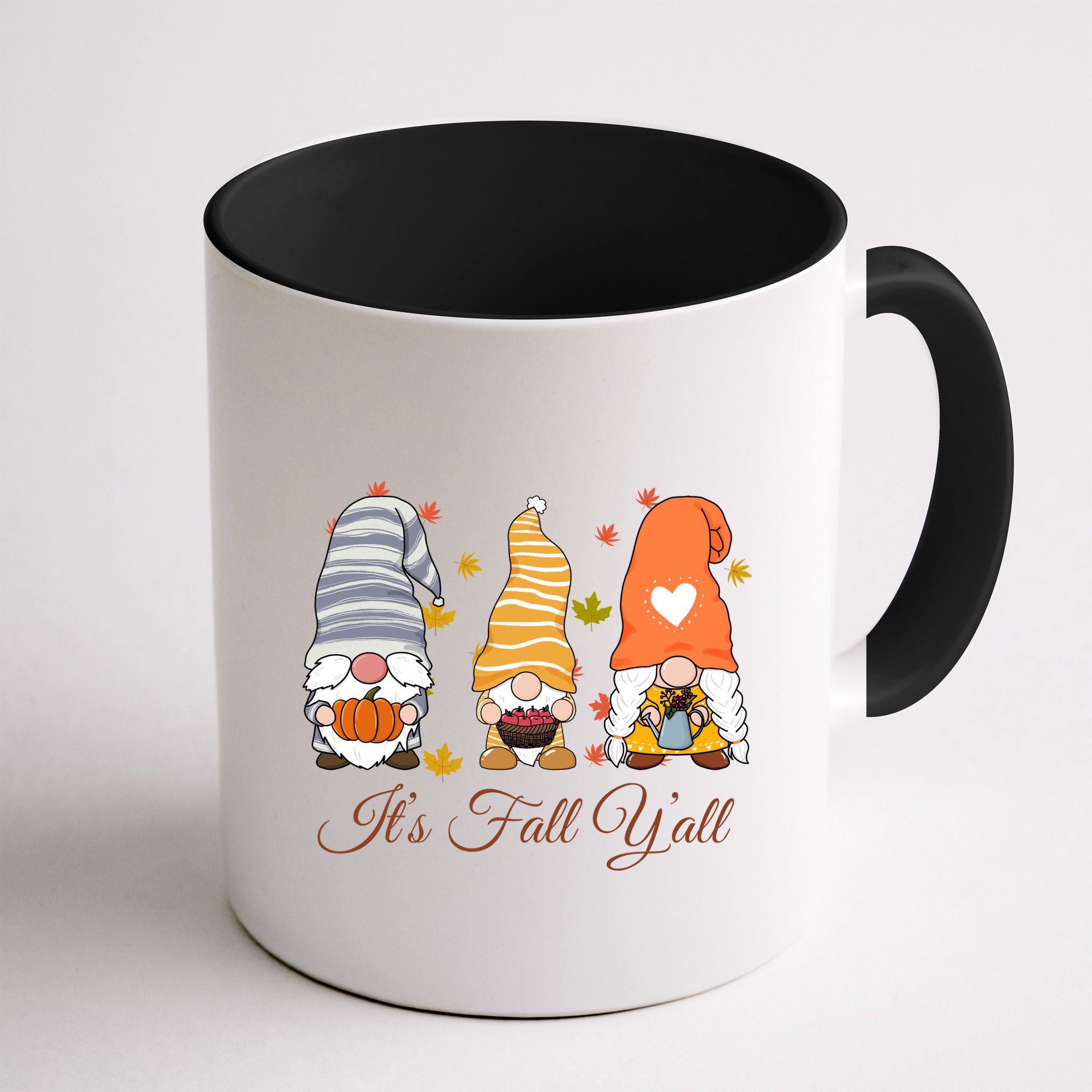 It's Fall Y'all Cute Gnomes Mug