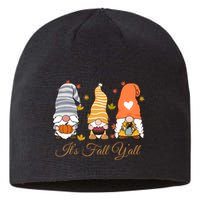It's Fall Y'all Cute Gnomes Sustainable Beanie