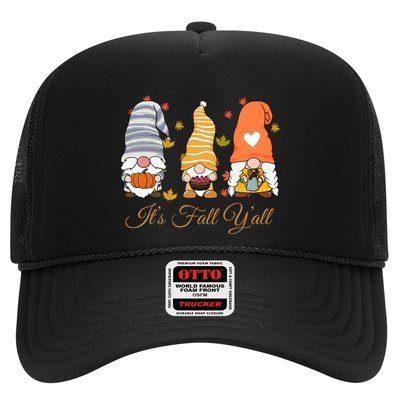 It's Fall Y'all Cute Gnomes Trucker Hat