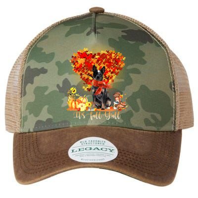 ItS Fall YAll Blue Heeler Dog Lovers Thanksgiving Gift Legacy Tie Dye Trucker Hat