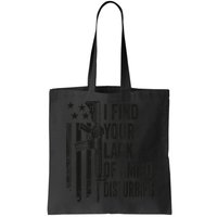 I Find Your Lack Of Ammo Disturbing Funny Gun Camo Guns Bag