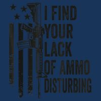 I Find Your Lack Of Ammo Disturbing Funny Gun Camo Guns Infant Baby Jersey Bodysuit