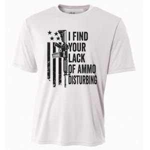 I Find Your Lack Of Ammo Disturbing Funny Gun Camo Guns Cooling Performance Crew T-Shirt