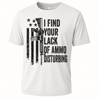 I Find Your Lack Of Ammo Disturbing Funny Gun Camo Guns Performance Shirt