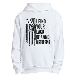 I Find Your Lack Of Ammo Disturbing Funny Gun Camo Guns Urban Pullover Hoodie