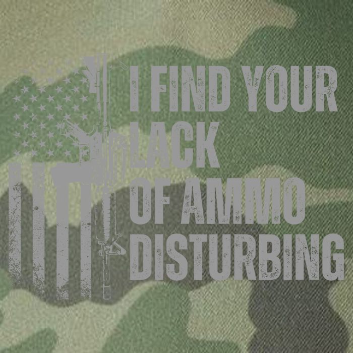 I Find Your Lack Of Ammo Disturbing Legacy Tie Dye Trucker Hat