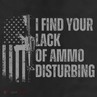 I Find Your Lack Of Ammo Disturbing Crop Fleece Hoodie