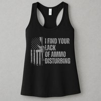 I Find Your Lack Of Ammo Disturbing Womens Tank Top