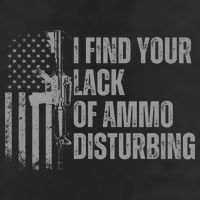 I Find Your Lack Of Ammo Disturbing Microfiber Hand Towel