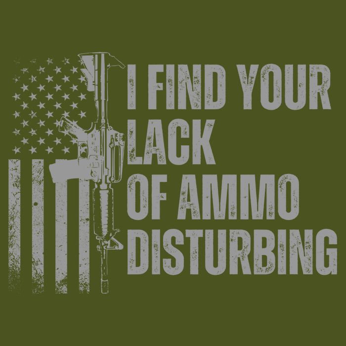 I Find Your Lack Of Ammo Disturbing Sustainable Bucket Hat