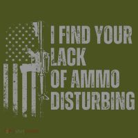 I Find Your Lack Of Ammo Disturbing Sustainable Beanie