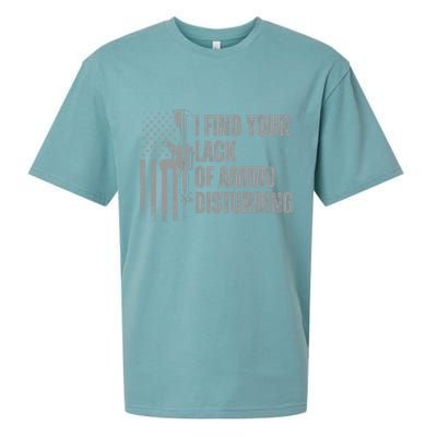 I Find Your Lack Of Ammo Disturbing Sueded Cloud Jersey T-Shirt
