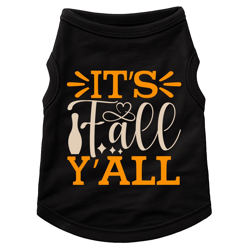 ItS Fall YAll Cut File Doggie Tank