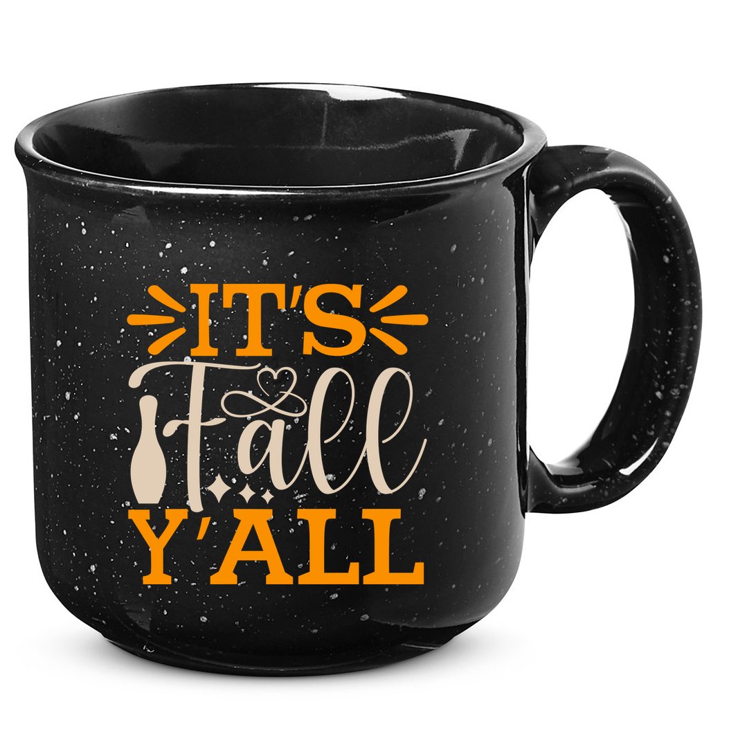 ItS Fall YAll Cut File 15oz Campfire Ceramic Mug