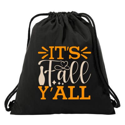 ItS Fall YAll Cut File Drawstring Bag