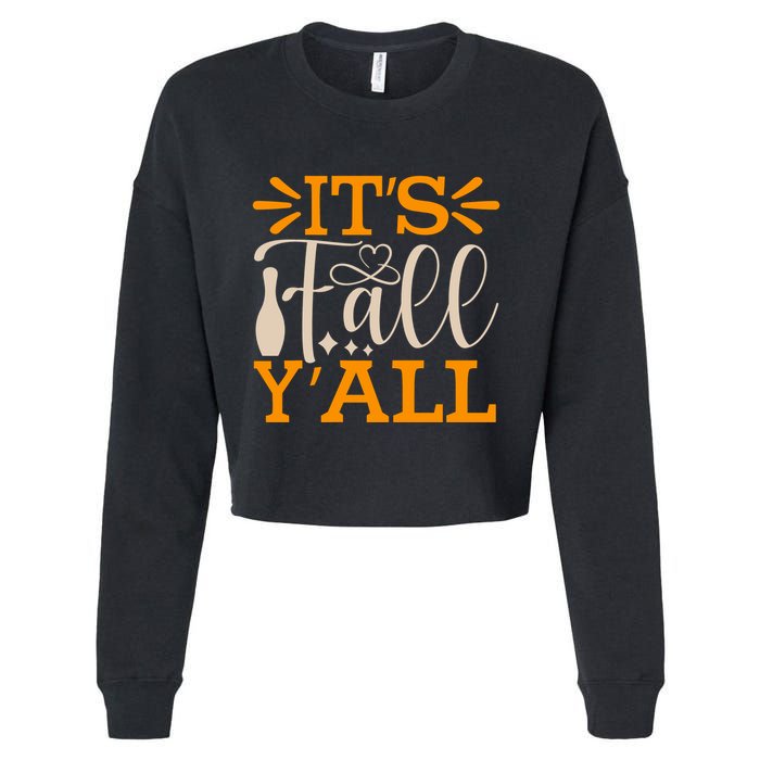 ItS Fall YAll Cut File Cropped Pullover Crew