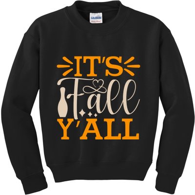 ItS Fall YAll Cut File Kids Sweatshirt