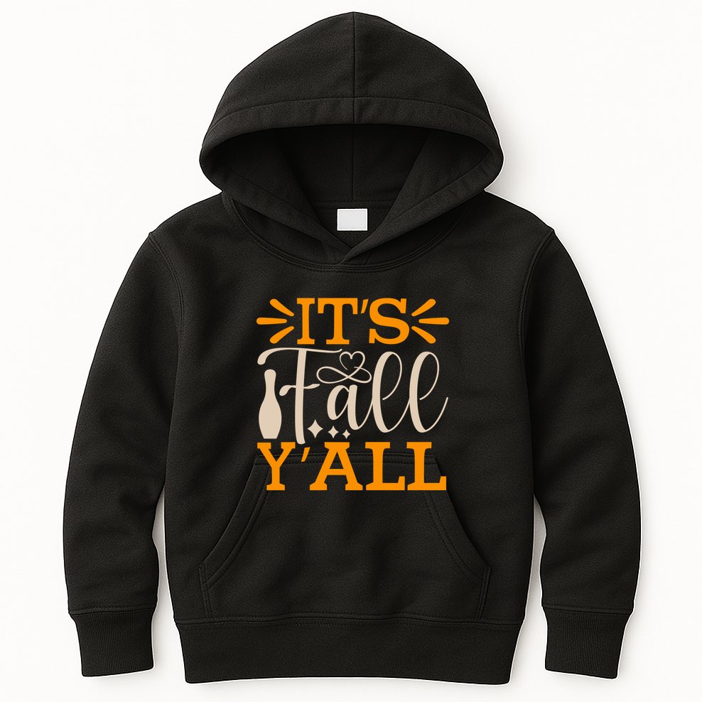ItS Fall YAll Cut File Kids Hoodie