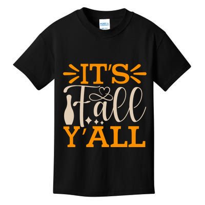 ItS Fall YAll Cut File Kids T-Shirt