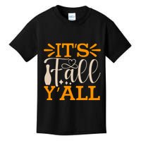 ItS Fall YAll Cut File Kids T-Shirt