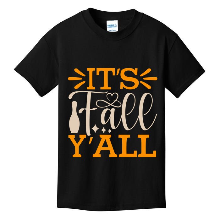 ItS Fall YAll Cut File Kids T-Shirt