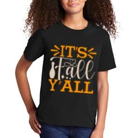 ItS Fall YAll Cut File Kids T-Shirt