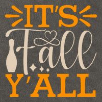 ItS Fall YAll Cut File Cotton Canvas Backpack