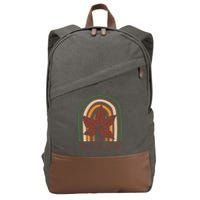 It's Fall Y'all Nature Rainbow Cotton Canvas Backpack