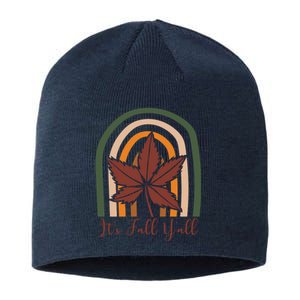 It's Fall Y'all Nature Rainbow Sustainable Beanie