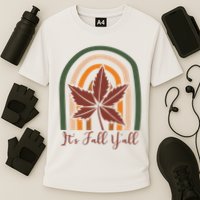 It's Fall Y'all Nature Rainbow Cooling Performance Crew T-Shirt