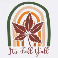 It's Fall Y'all Nature Rainbow Cooling Performance Crew T-Shirt