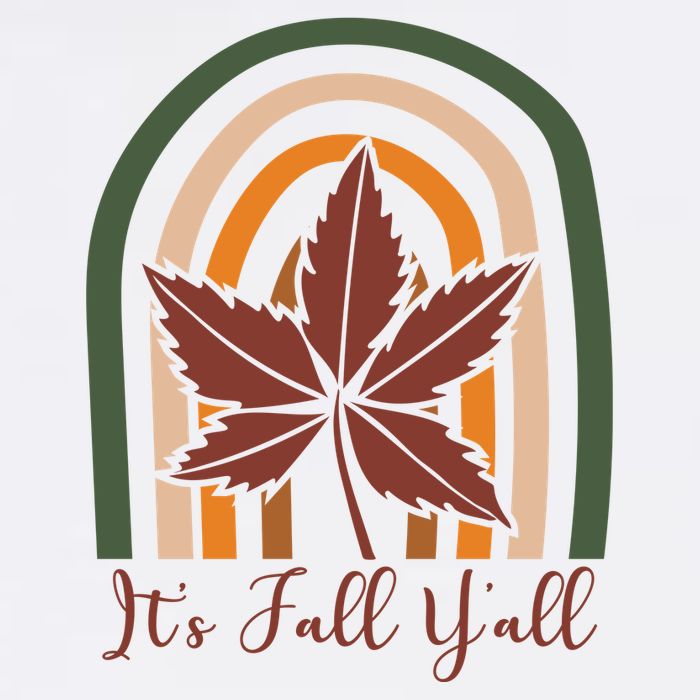 It's Fall Y'all Nature Rainbow Cooling Performance Crew T-Shirt