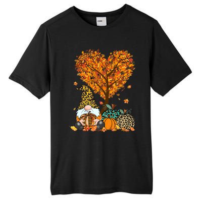 It's Fall Y'all Cute Gnomes Pumpkin Autumn Tree Fall Leaves Tall Fusion ChromaSoft Performance T-Shirt