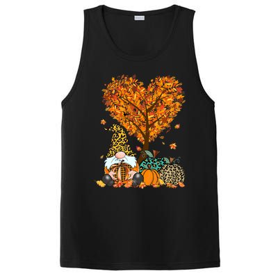 It's Fall Y'all Cute Gnomes Pumpkin Autumn Tree Fall Leaves PosiCharge Competitor Tank