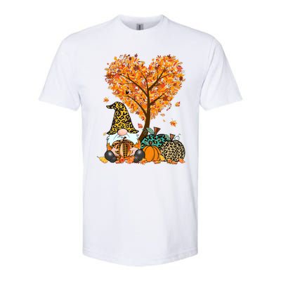 It's Fall Y'all Cute Gnomes Pumpkin Autumn Tree Fall Leaves Softstyle CVC T-Shirt