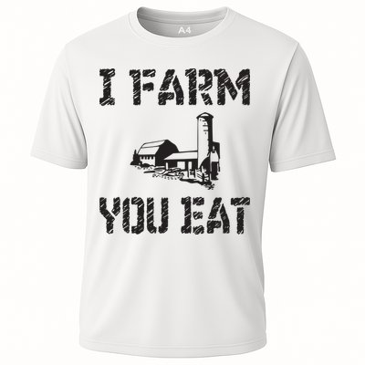 I Farm You Eat Funny Farming Pride Local Farmer Appreciation Performance Shirt