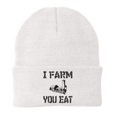 I Farm You Eat Funny Farming Pride Local Farmer Appreciation Beanie