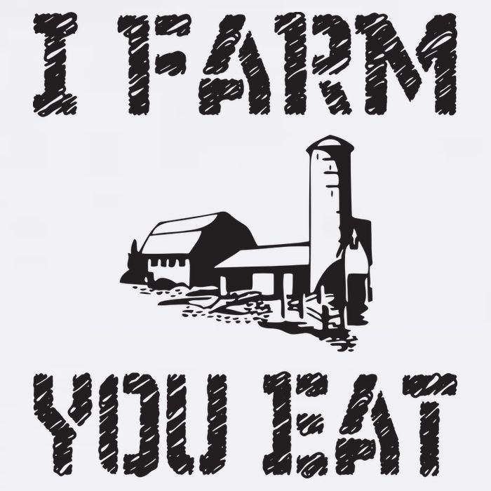 I Farm You Eat Funny Farming Pride Local Farmer Appreciation Magnet