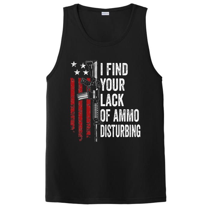 I Find Your Lack Of Ammo Disturbing Funny Gun Owner Joke PosiCharge Competitor Tank