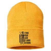 I Find Your Lack Of Ammo Disturbing Sustainable Knit Beanie