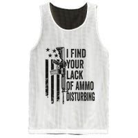 I Find Your Lack Of Ammo Disturbing Mesh Reversible Basketball Jersey Tank