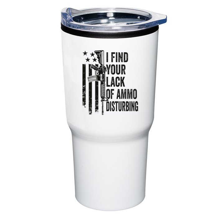I Find Your Lack Of Ammo Disturbing Tumbler