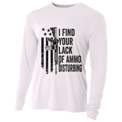 I Find Your Lack Of Ammo Disturbing Cooling Performance Long Sleeve Crew
