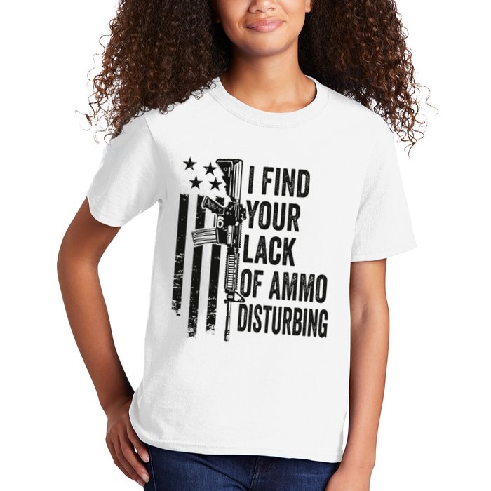I Find Your Lack Of Ammo Disturbing Kids T-Shirt