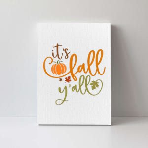 It's Fall Y'all Pumpkin Spice Retro Autumn Thanksgiving Canvas