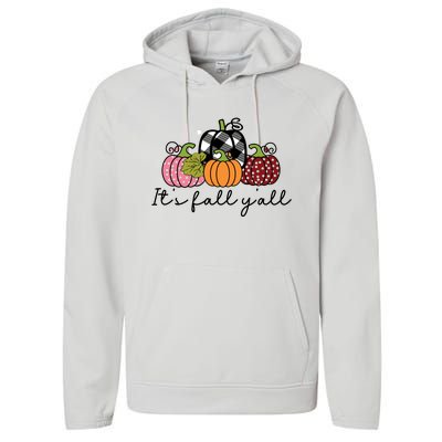 Its Fall Yall Performance Fleece Hoodie