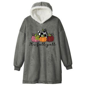 Its Fall Yall Hooded Wearable Blanket