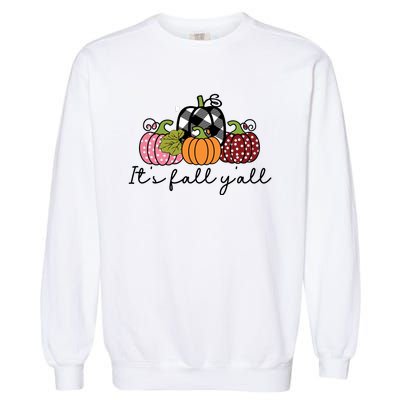 Its Fall Yall Garment-Dyed Sweatshirt