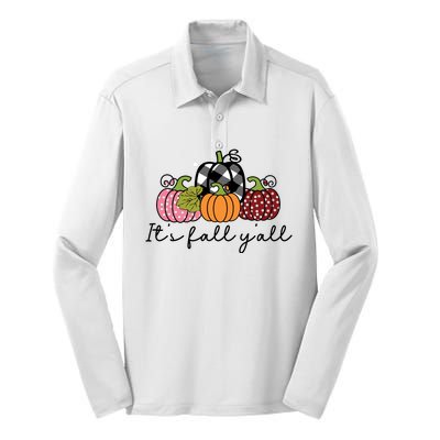 Its Fall Yall Silk Touch Performance Long Sleeve Polo