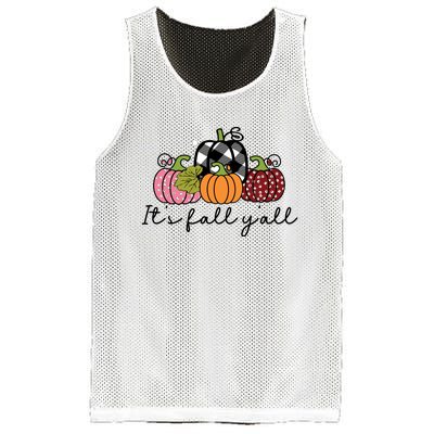 Its Fall Yall Mesh Reversible Basketball Jersey Tank